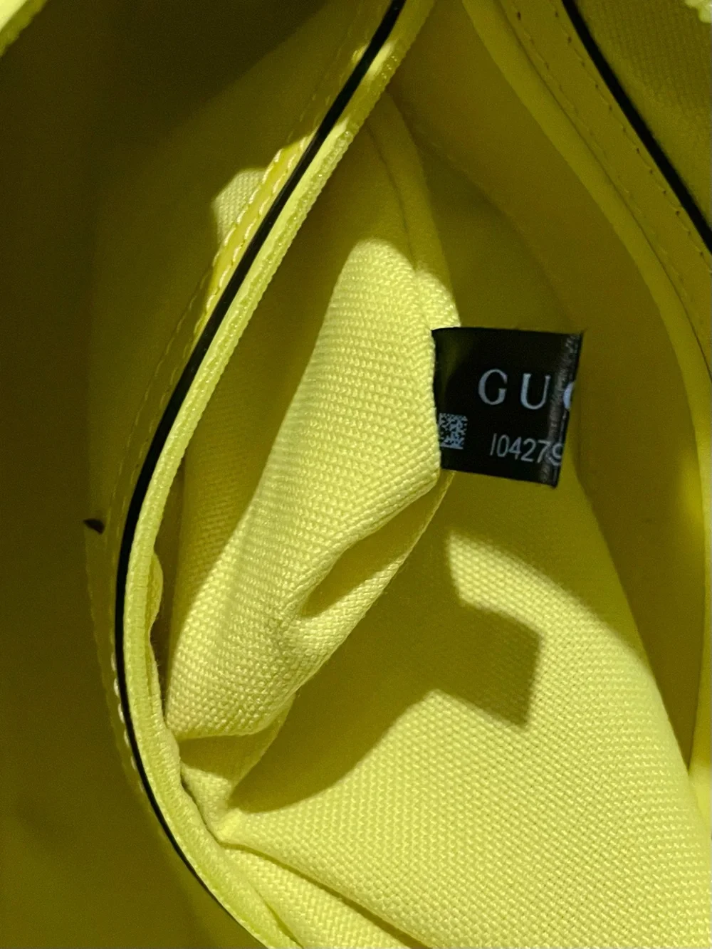 Gucci $2600 GG Monogram Embossed Waterproof Leather Crossbody Camera Bag